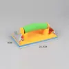 Soporte para papel de lija pulidor de papel de lija herramienta para masilla de pared artesanía en madera pared interior pared de autolijado marco de lijado de pared