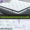 Anran Branco Listras Simples Tecido de Colchão Malha Respirável Matelassado Tecido Jacquard Almofada Tecido para Capa de Sofá Borda
