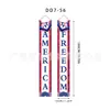 Decoración de Fiesta Celebración del Día de la Independencia Pancarta para Puerta Adecuada para Reuniones Familiares Amazon Transfronterizo 250º Aniversario