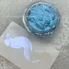 Polvo Perlado de 9 Colores Estilo Japonés, Polvo Aurora, Polvo Espejo Mágico de Hada, Decoraciones, Polvo de Hielo Transparente Especial para Salón de Uñas