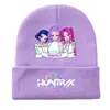 Gorro + Guantes 2025 Amazon Nuevo Drama Coreano Personaje de Dibujos Animados Estampado Gorro de Punto Gorro de Lana Gorro Cálido