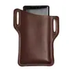 Explosiones Transfronterizas Funda Protectora de Cuero para Teléfono Móvil Bolso de Cintura para Colgar el Teléfono Móvil Deportes al Aire Libre Bolsa Antiperdida para Teléfono Móvil Protección de Bolsillo
