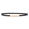 Cinturón Delgado de Cuero para Mujer, Versátil Cinturón Decorativo Nudoso para Trajes, Tendencia de Moda Estilo Ins, Adecuado para Vestidos para Ceñir la Cintura