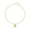 Collar de Piedras Preciosas Multicolor para Mujer Diseño de Cadena para Suéter de Otoño e Invierno Nicho de Lujo Ligero Chapado en Oro de 18K Collar con Colgante para Clavícula