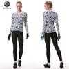 XINTOWN ropa de ciclismo de otoño e invierno top largo ropa de ciclismo cálida top de manga larga para mujer top de ciclismo con forro polar