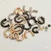 Cadena para Bolso Hecha a Mano, Broche de Puente Curvado, Hebilla en Forma de D, Anillo de Colgante Semicircular, Herrajes para Bolsos, Sujetadores de Tornillo, Accesorios de Ferretería