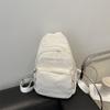 Nova bolsa multifuncional multifuncional com padrão escuro, mini mochila, bolsa de ombro, bolsa de peito feminina repelente de água, leve
