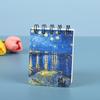 A7 Van Gogh Libro Literario en Blanco Cuaderno de Estudiante Papel Blanco Libro de Bocetos de Pintura a Mano Libro de Pintura al Desnudo