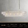 Lámpara de Araña Redonda de Cristal Munora de Lujo Ligero Estilo Francés Lámpara para Sala de Estar de Villa Decoración Vintage Creativa para Dormitorio Comedor Hotel