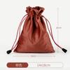 Bolsa da Sorte Joias de Alto Padrão Bolsa de Armazenamento de Veludo com Cordão e Logotipo Impresso para Cosméticos e Perfume