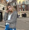 Cardigan con Capucha Retorcida de Nuevo Estilo Amazon Otoño e Invierno 2026 Suéter Grueso de Punto de Color Sólido Estilo Europeo y Americano para Mujer