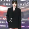 Diseño de Solapa Traje Chaqueta Hombres Holgado Duffy Atractivo Moderno Hombres Ins Popular en Internet Nicho Casual Traje Superior Atractivo