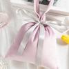 Bolsa de franela personalizada con cordón ajustable para guardar joyas, regalo, bolsa de terciopelo avanzada, bolsa a prueba de polvo, logotipo imprimible