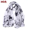 Versión coreana de moda primavera y verano flor de ciruelo algodón Bufanda para mujer al por mayor pañuelo para la cabeza pañuelo chal suministro en stock
