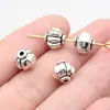 8.2X8.2X8Mm 1.3g Multicolores Aleación de Ropa Accesorios Cuentas Pequeñas Agujero Cuentas Espaciadoras Cuentas Calabaza