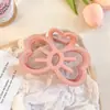 Presilha de Garra de Cabelo Acrílica Elegante e Simples, de Alta Aparência, Fofa e Doce, Tendência, para a Parte de Trás da Cabeça, Atacado