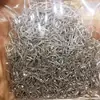 Pendientes de Hilo para Oreja con Cuentas de Aguja de Plata 925 Estilo Largo para Mujer Cadena de Oreja con Borla Simple Accesorios Pendientes de Tótem Personalizados
