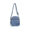 Bolso de mezclilla para mujer, nueva moda primavera 2026, nicho elegante, bolso de hombro cruzado, bolso de teléfono móvil de alta estética moderno