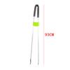 Pinza de basura alargada de acero inoxidable para recolección de basura doméstica, pinza de basura de aleación de aluminio con mango largo.