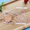 Saco adesivo opp direto da fábrica para assados, alimentos, biscoitos, doces 7*7 pequeno saco de presente Pacote com 100