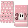 Popular Paño de Cocina de Halloween de Temu con Diseños de Calabaza y Fantasma, Paño de Cocina con Ambiente Festivo de Halloween Estilo Americano