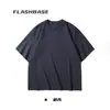 Camiseta de manga corta de punto grueso de peso pesado de 300 g, ajuste holgado personalizado, camiseta de publicidad impresa de verano, ropa de trabajo, uniforme de clase
