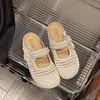 Altura Interior Zapatos Birkenstock Punta Cerrada Medias Zapatillas Mujeres Verano Uso Exterior 2026 Nuevas Sandalias de Malla Suela Gruesa Sandalias Mary Jane