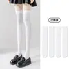 Essencial de Verão Meias 3/4 Meias JK Japonesas Compressão Emagrecimento Meia 7/8 Seda Pura Meias de Veludo Meias Altas