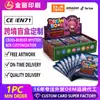 Cartões de caixa surpresa personalizados cartões flash a laser feitos sob medida a partir de imagens conjunto completo de mercadorias de anime e jogos cartões pequenos pedir de one piece