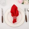 Fivela de guardanapo decorativa casual para mesa de hotel, anel de guardanapo de metal vazado, anel decorativo personalizado e moderno para prato de comida ocidental.