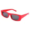 Gafas de Sol para Fotografía Callejera de Celebridades de Internet Retro Francesas, Gafas de Sol de Moda Personalizadas Anti-UV, Marco Cuadrado Gafas Estrechas 2214