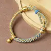 Pulseira com Mantra de Seis Caracteres do Xizang, Corda Colorida, Pulseira de Corda Vermelha Tecida à Mão, Joia do Ano de Nascimento Feminino, Pulseira Masculina, Étnica