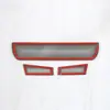 Adesivo de Aço Inoxidável V4 para RAV4 Toyota RA Buzina Luz de Leitura Painel Decorativo Aplicável Suprimentos para Carro Capa de Modelo 26
