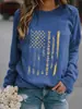 Comercio Electrónico Transfronterizo Estación Independiente Amazon Nuevo Sudadera Cvc para Mujer con Estampado de Cabeza de Toro Piedra Amarilla