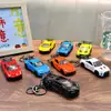 Chaveiro pingente de carro esportivo Huili pingente para bolsa de carro modelo chaveiro liga metálica brinquedo pequeno presente pequeno atacado