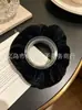 Laços de cabelo coloridos de veludo de alta elasticidade direto da fábrica, laços de cabelo estilo coreano para rabo de cavalo cross-border, scrunchies, laços de cabelo