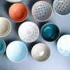 Prato Fundo Cerâmico de 8 polegadas, Prato para Prato Quente Doméstico, Prato de Frutas, Prato de Salada para Restaurante Ocidental, Prato Redondo para Massa Utensílios de Mesa