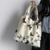 [Exclusivo de distribución automática] bolsa de encaje de mariposa bordada bolsa de hadas bolsa de lona para viajes de ocio bolso de hombro de gran capacidad