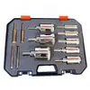 Abre Agujeros de Vidrio con Diamante 6-35 En Caja Herramienta para Perforar y Redondear Azulejos Broca Electrochapada Juego de 12 Piezas