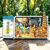Ímãs de Geladeira de Canhoto de Ingresso Adesivos Magnéticos de Cidade Harbin Chongqing Chengdu Yunnan Saco Surpresa Viagem Loja Cultural e Criativa Tendências Culturais e Criativas
