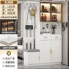 Armário de Entrada Moderno Simples Armário de Sapato para Hall de Entrada Tela de Entrada Integrada para Apartamento Pequeno Uso Doméstico Divisória de Corredor de Luxo Leve Armário de Vinho