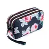 Venta al por mayor de fábrica nueva cartera monedero bolso femenino coreano estampado cartera bolso para teléfono móvil cartera de dama bolso de tela para correr