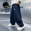 Pantalones Deportivos Rectos de Punto con Forro de Felpa para Niños, Tallas Grandes, Novedad Invierno 2025, Pantalones Largos Gruesos Sueltos