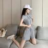 Conjunto de Roupa Esportiva para Mulheres Verão 2024 Novo Celebridade da Internet Rua Doce e Picante Fitness Corrida Moda Casual Conjunto de Duas Peças com Capuz
