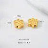 Cuentas Mini de Oro Antiguo Lingote de Oro Nudo Chino Plato de Deseos Auspiciosos Anillo Pequeño Pulsera Pulsera DIY Collar