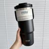 Taza de vacío Taishuo con asa para mujer, gran capacidad, taza de café de acero inoxidable, taza de agua para coche, taza de aspecto atractivo para hombres y niñas