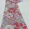 En stock: Tela bordada con grandes motivos florales, malla de lentejuelas y bordado de cuentas en contraste, adecuada para vestidos de noche, vestidos y trajes de escenario