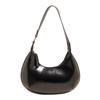 Bolso de Moda Trendy de Gran Capacidad con Forma de Media Luna para Mujer 2025 Nuevo Bolso Trendy para Mujer de Hombro Único Bolso Elegante tipo Dumpling para Axila