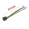 Socket Hembra Typec 6P/4P Inyección de Pegamento Soldadura Directa por Presión Cable Conector Hembra USB Puerto de Carga Socket Hembra Impermeable Datos