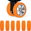 Funda protectora para rueda de maleta, rueda universal para maleta, funda protectora de silicona para absorción de impactos y reducción de ruido